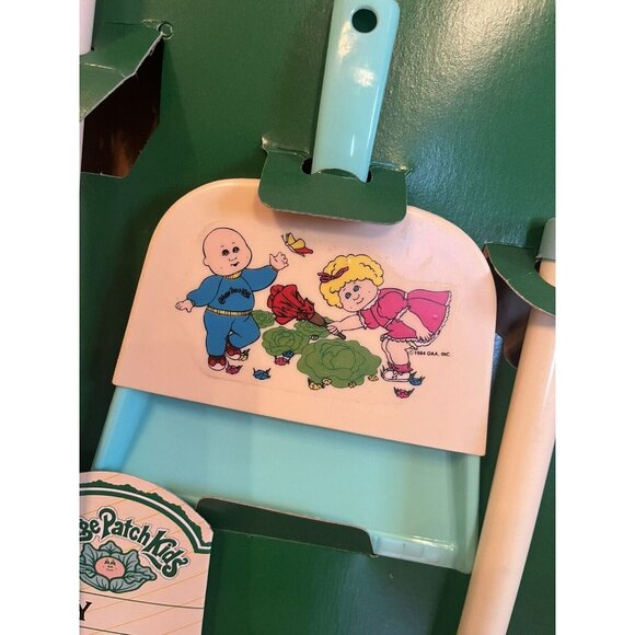 VINTAGE 1984 Original Appalachian Artworks - Cabbage Patch Kids Cleaning Set NEW - Picture 6 of 11